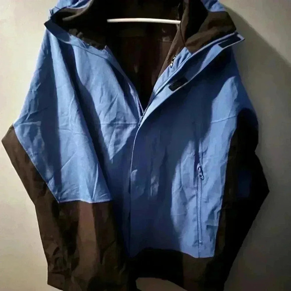 Eddie Bauer Weatheredge Men's waterproof Breathable Sz L light Jacket Rain/Wind - Picture 5 of 8